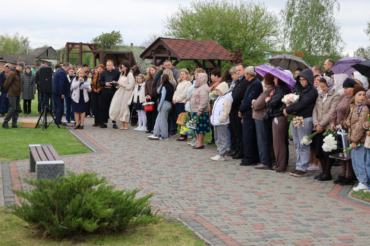 У громаді на Волині відкрили Алею пам’яті Героїв: місце, де живе вдячність і вічна слава