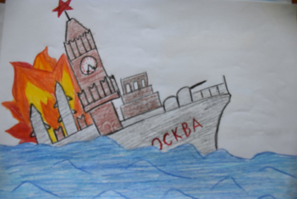 На передову з Луцька поїхали малюнки дітей рятувальників