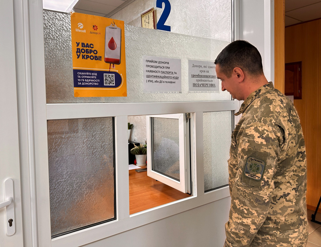 Волинські прикордонники здали кров, аби врятувати життя пораненим