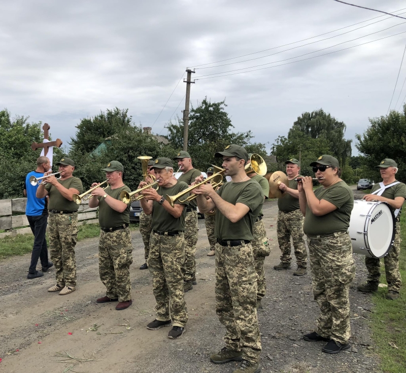 На Волині провели в останню дорогу полеглого за Україну Героя