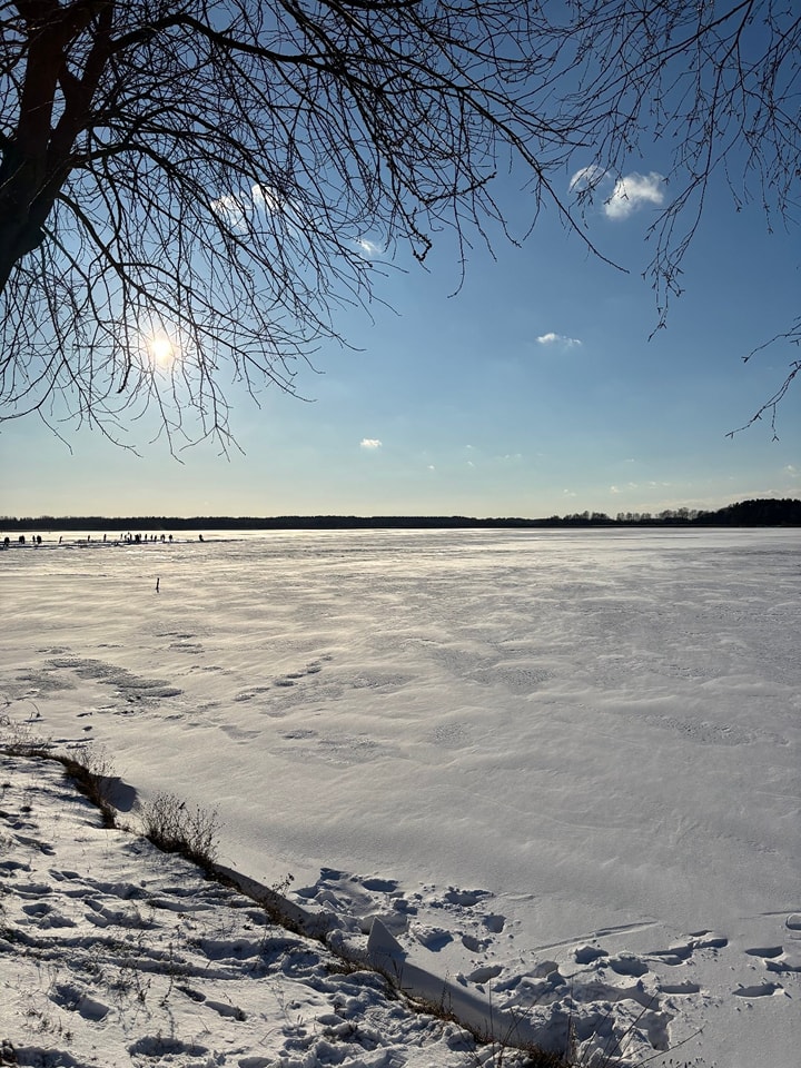 Зимова казка на Шацьких озерах: лід, сніг і тиха велич природи