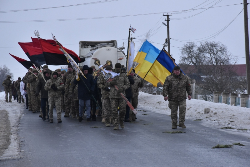 На Волині в останню путь провели Героя Віктора Радченка