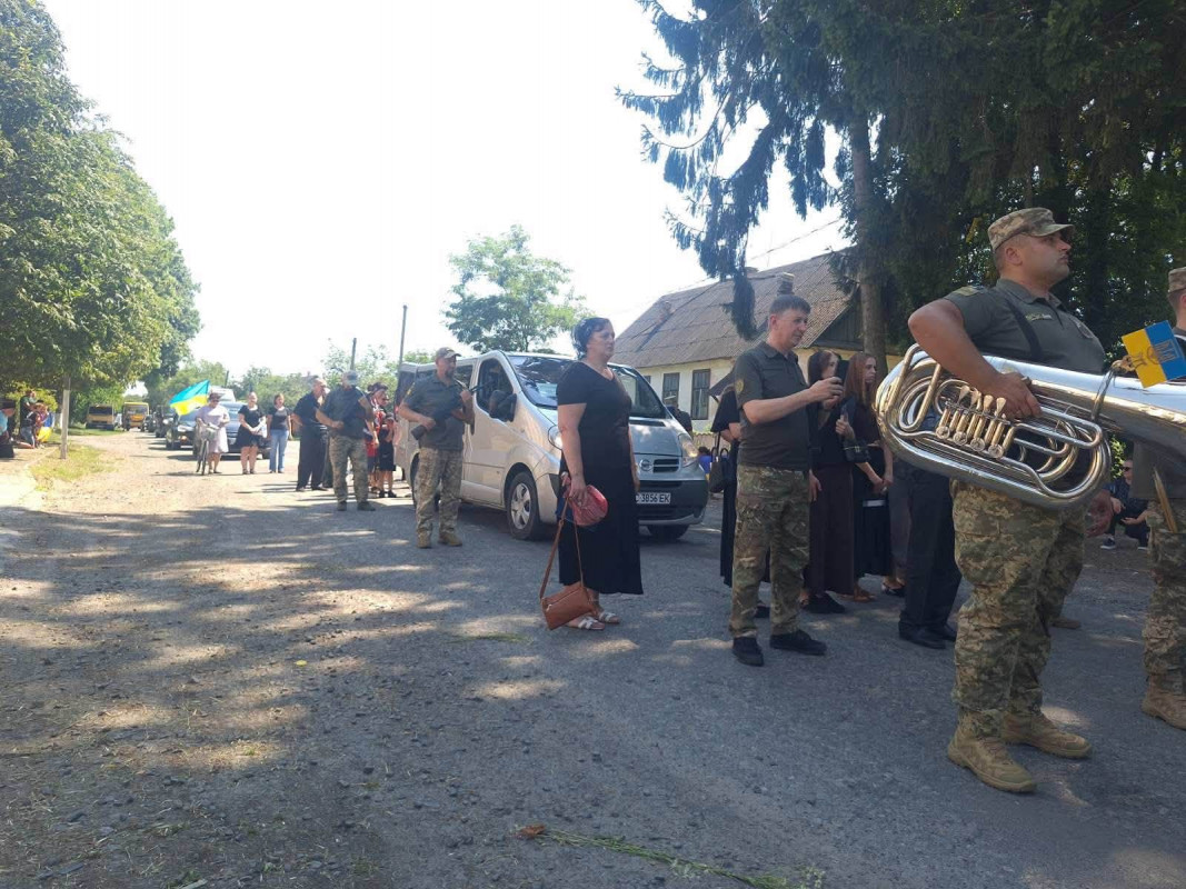 На Волині поховали Героя Богдана Рибіченка, який загинув майже рік тому