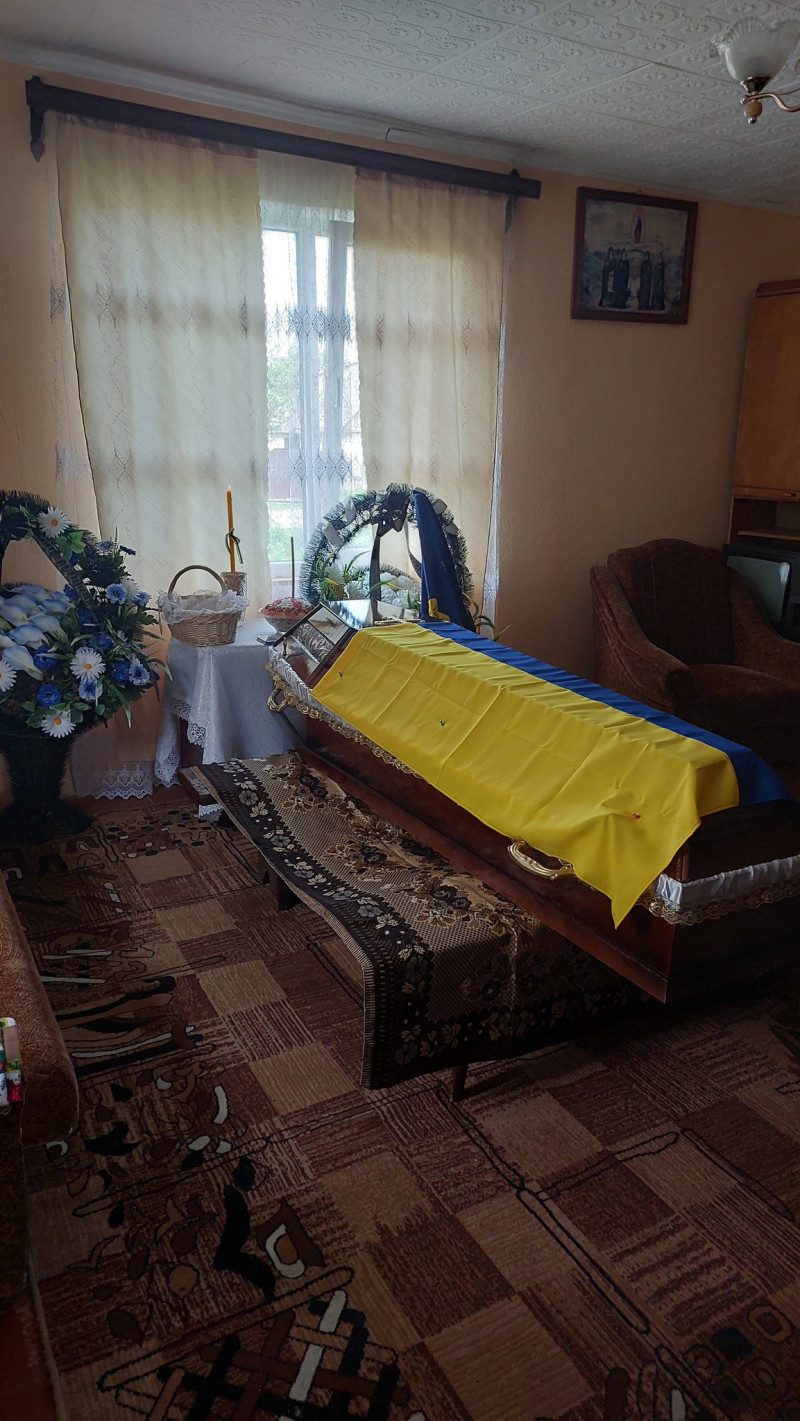 На Волині в останню путь провели Героя Грисюка Сергія, який загинув під Авдіївкою у 2023 році