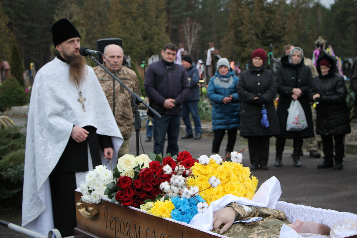 Мінно-вибухова травма забрала життя Героя: на Волині попрощались із 28-річним захисником Володимиром Левчиком