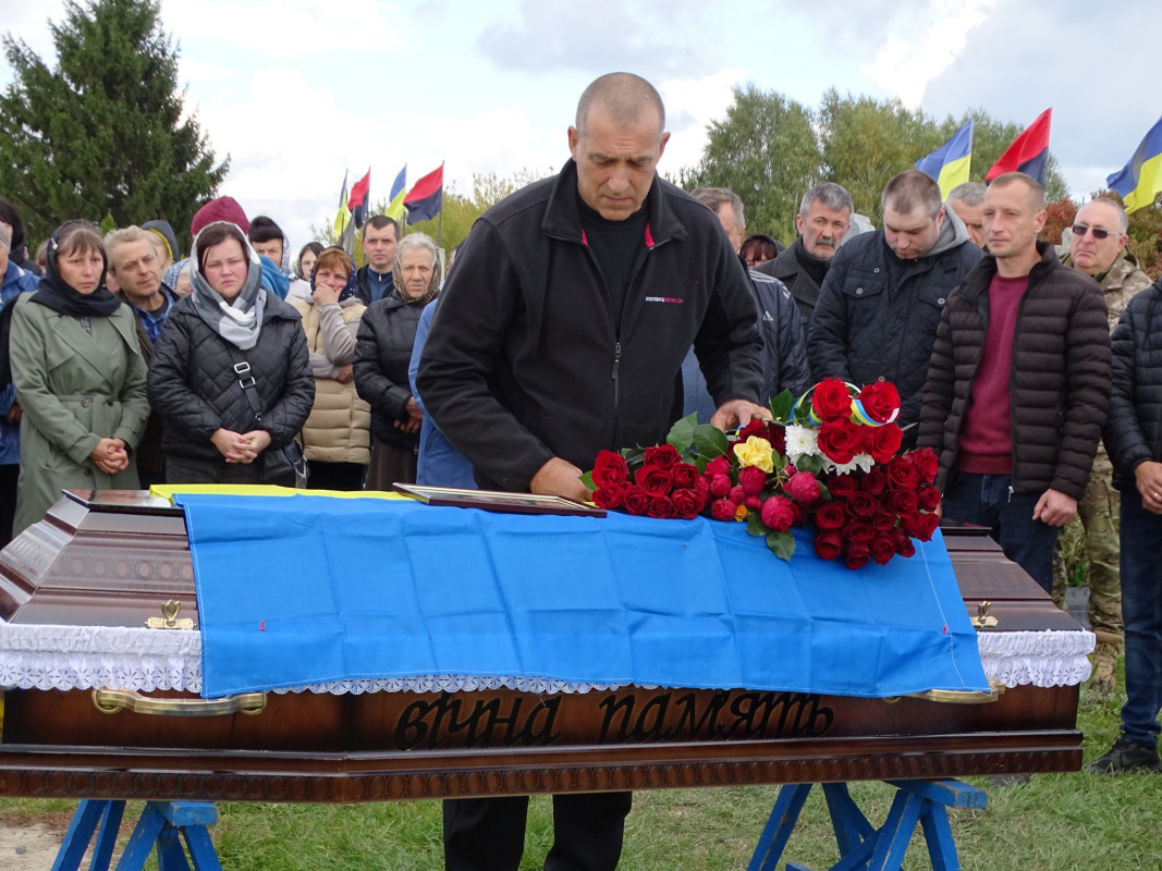 Загибель підтвердила ДНК-експертиза: на Волині попрощались з Героєм Михайлом Ткачуком