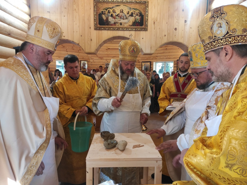 У Луцьку на території ТЦК освятили новий храм
