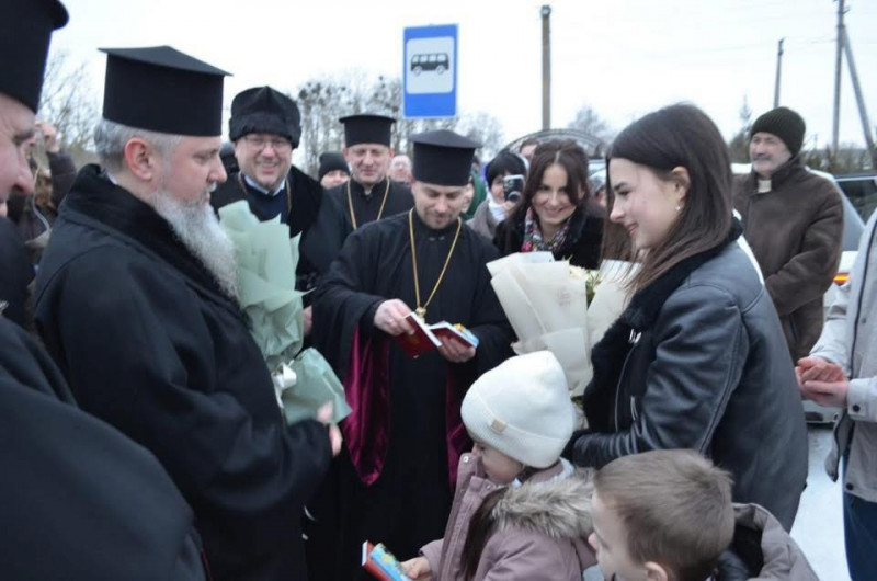 У Володимирі зустріли митрополита Епіфанія - фото
