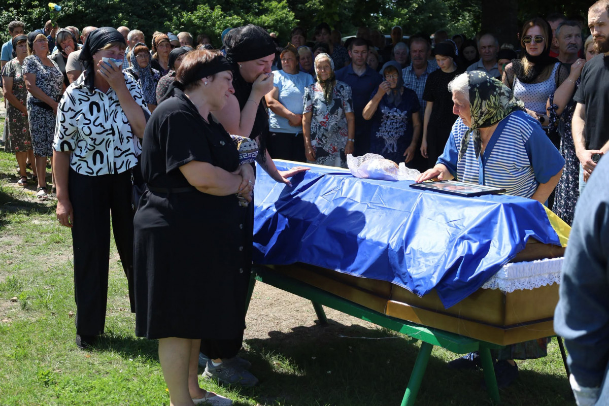 На Волині поховали полеглого Героя Сергія Конончука
