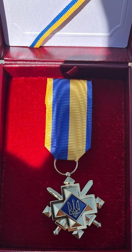 Президент нагородив командира волинської бригади відзнакою «Хрест бойових заслуг»