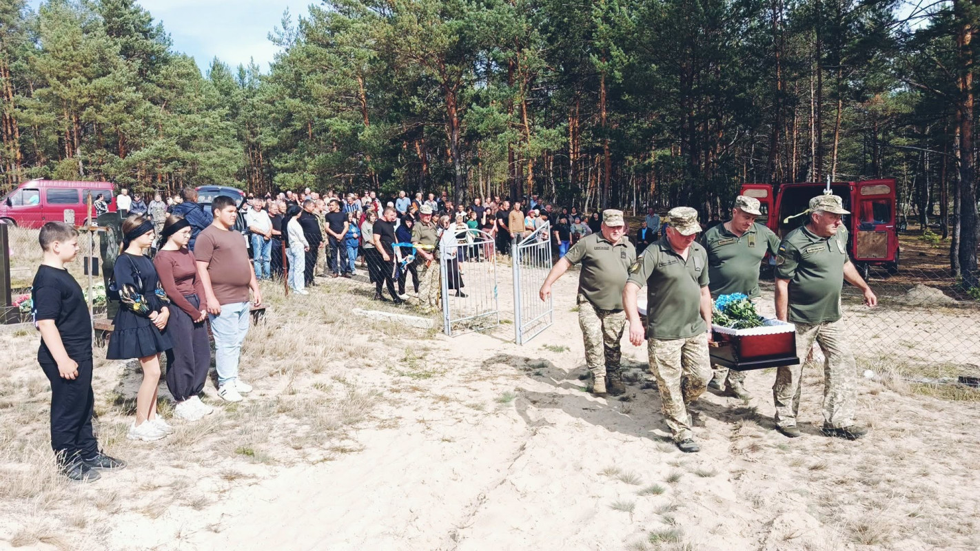 На Волині попрощалися із 54-річним захисником, який воював ще в АТО