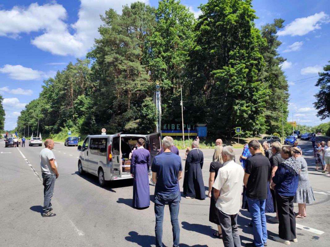 Майже два роки вважався зниклим безвісти: на Волині провели в останню дорогу Героя Миколу Войтюка