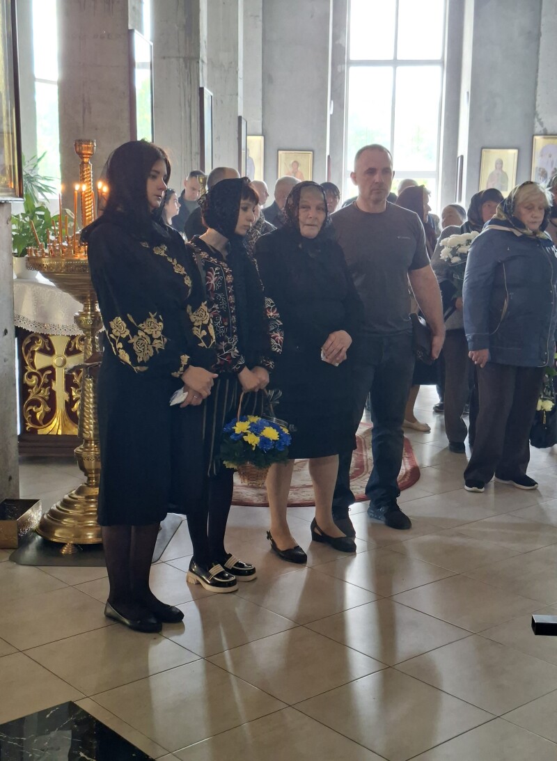 У Луцьку попрощалися із захисником Андрієм Поліщуком, який загинув на Курщині