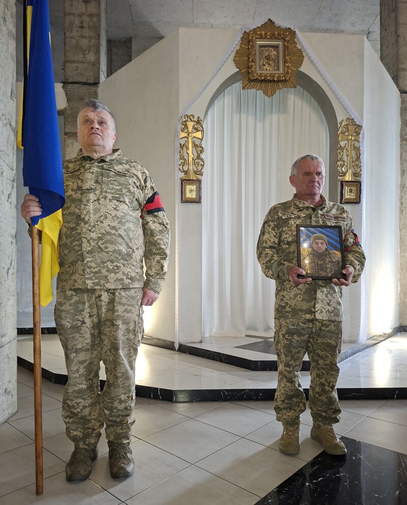 У Луцьку попрощалися із захисником Андрієм Поліщуком, який загинув на Курщині
