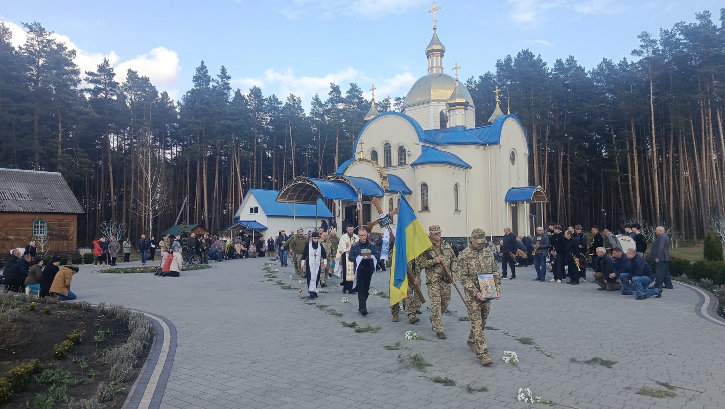 На Волині попрощалися з молодим Героєм Андрієм Горайчуком, відзначеним «Хрестом Хоробрих»