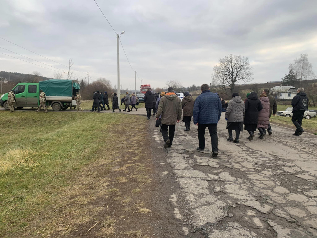 Громада на Волині провела в останню путь Героя Василя Залевського