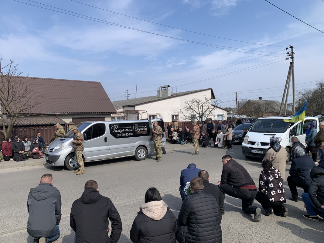 Герою навіки 25: на Волині попрощалися з Максимом Мурашком, який загинув на Курщині у листопаді 2024 року