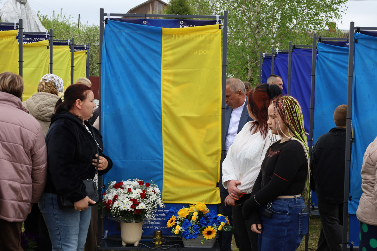 У громаді на Волині відкрили Алею пам’яті Героїв: місце, де живе вдячність і вічна слава