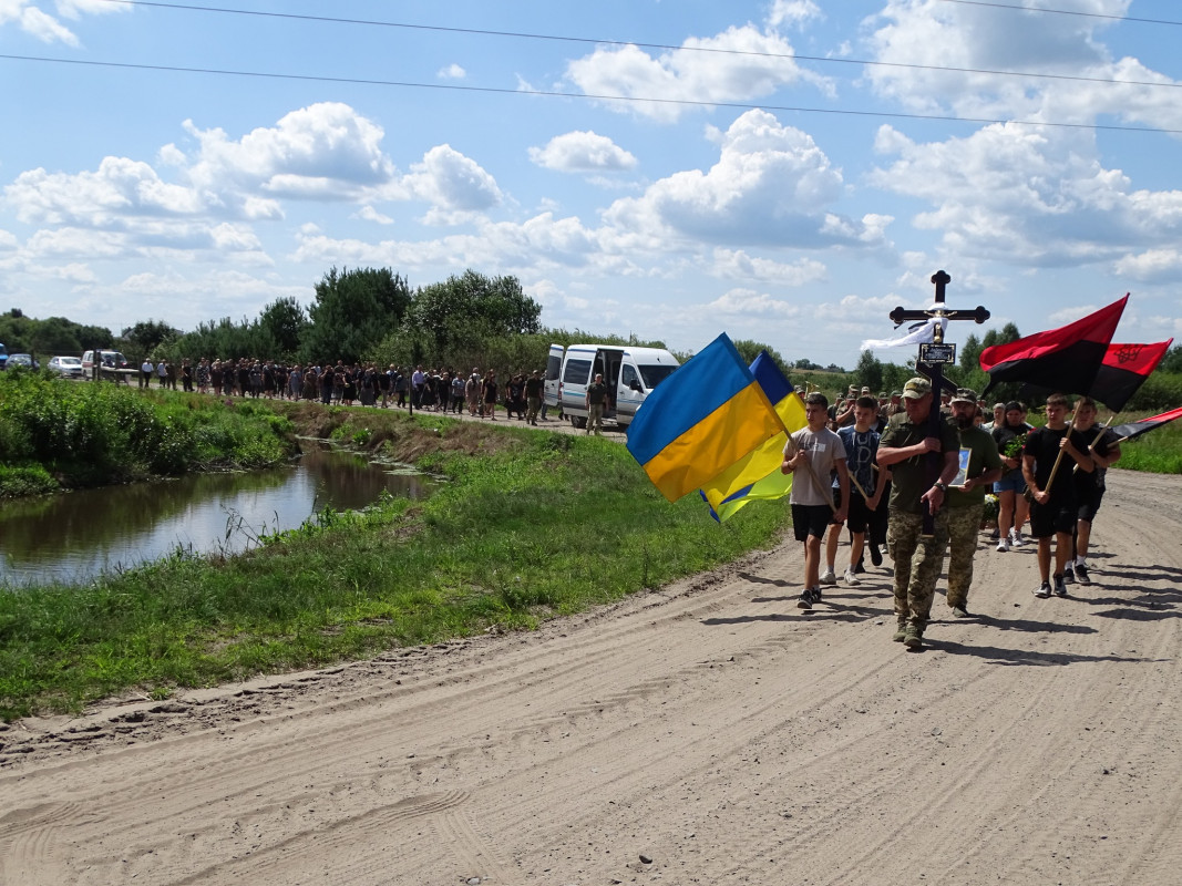 Героя повернули під час обміну тілами загиблих: на Волині в останню дорогу провели Івана Заблоцького