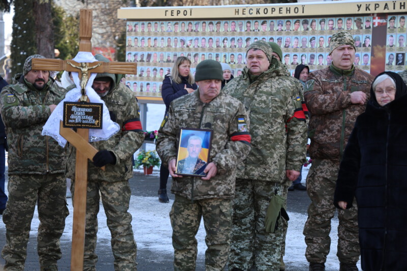 Луцьк попрощався із захисниками Петром Берлінцем і Сергієм Терещенком