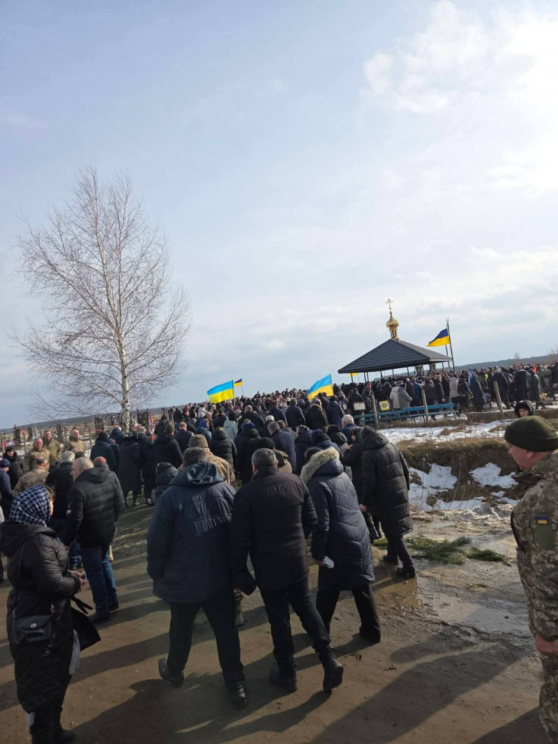 На Волині провели у вічність полеглого Захисника України Олексія Назарчука