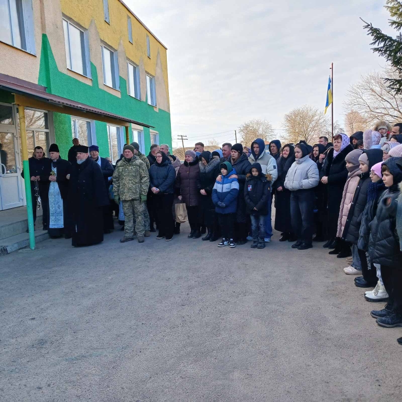 На Волині відкрили меморіальну дошку загиблому воїну Ігорю Панасюку