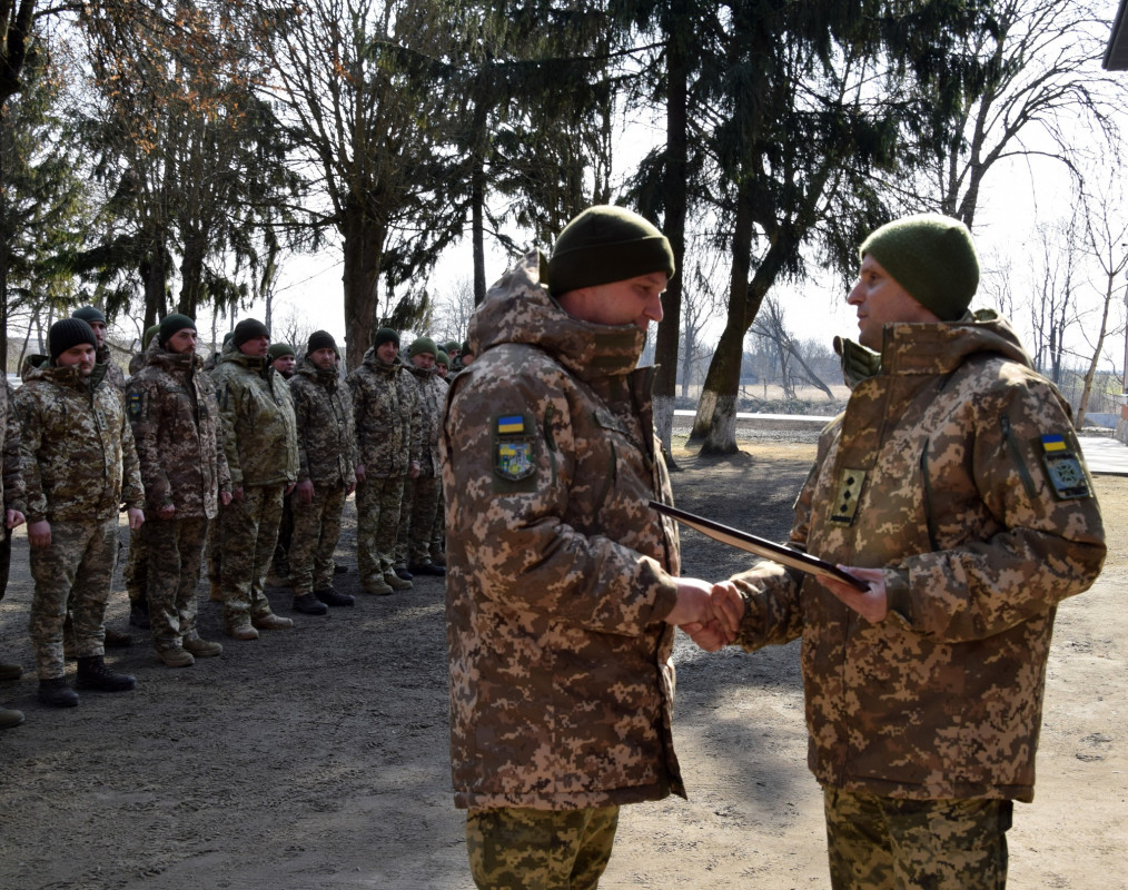 Протягом 8 місяців давали відсіч окупантам: на Волині нагородили прикордонників, які повернулися з передової 