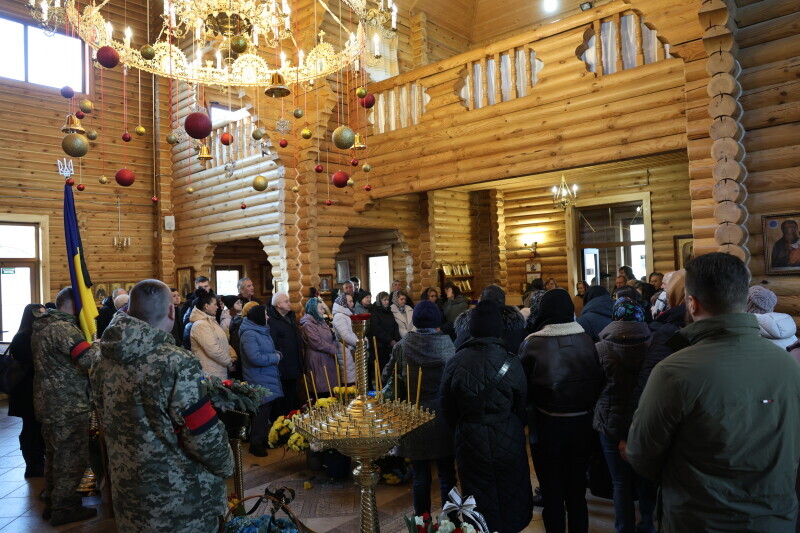 Загинув на Курщині: у Луцьку попрощалися з Героєм Дмитром Матвіюком