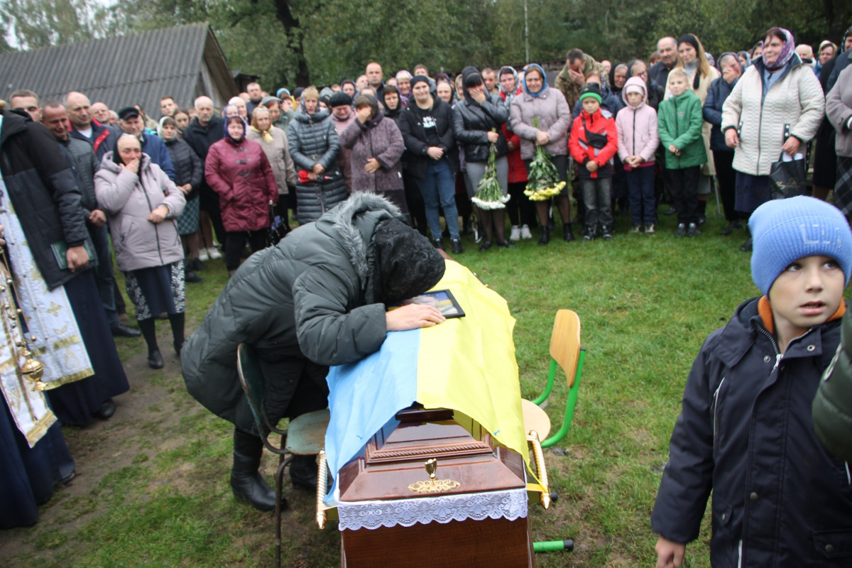 Загинув у полоні: волиняни провели до місця вічного спочинку воїна Ярослава Гарбара