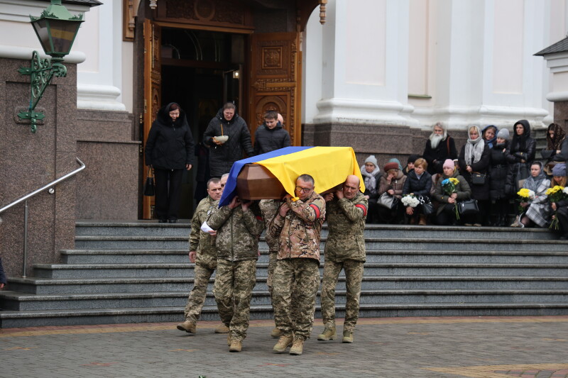 У Луцьку попрощалися із 21-річним Героєм Богданом Чепелою
