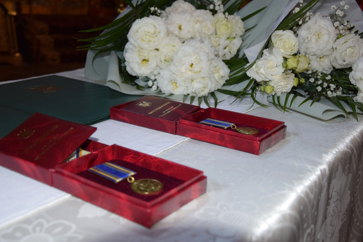 Родинам загиблих прикордонників з Волині вручили державні відзнаки Героїв