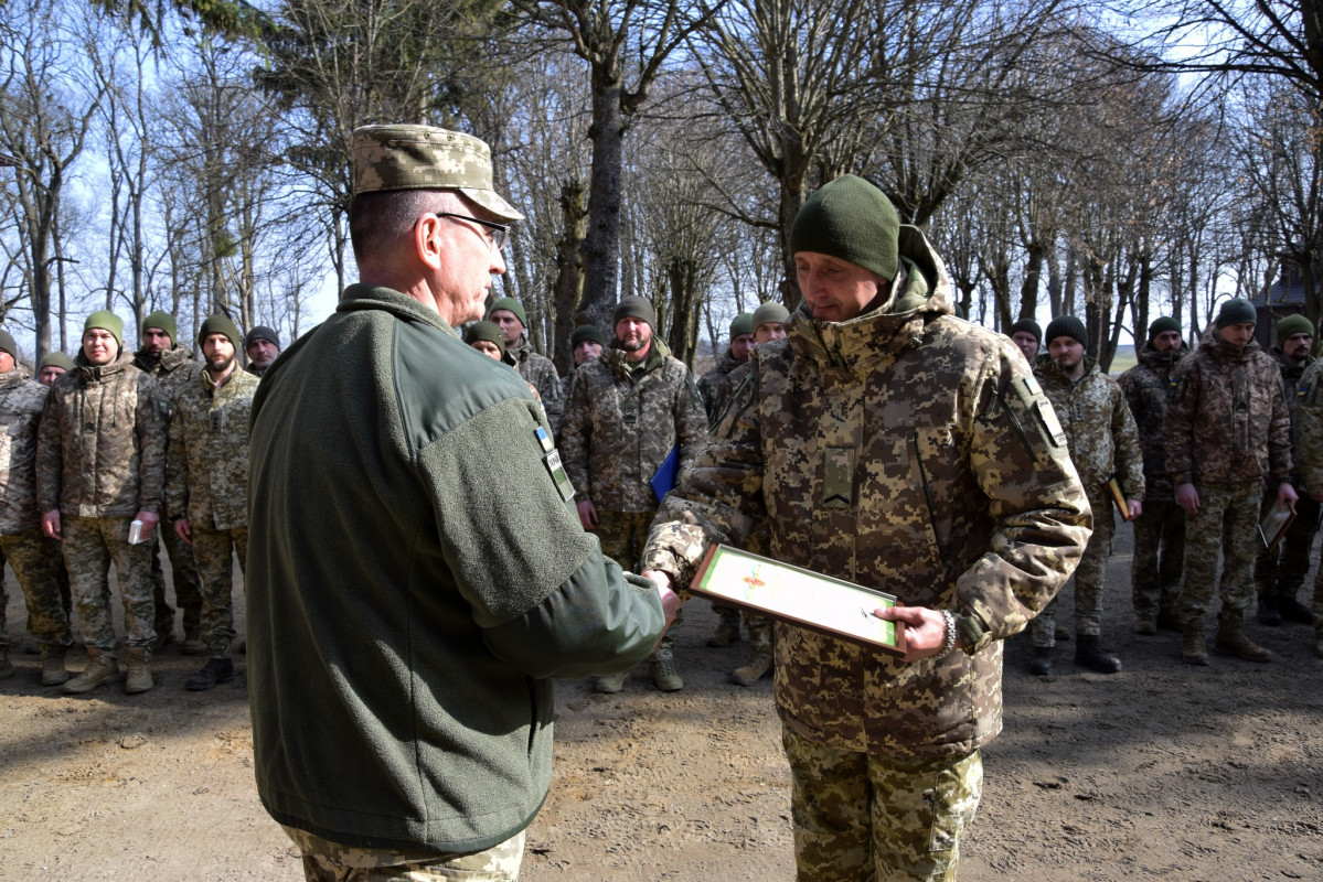 Протягом 8 місяців давали відсіч окупантам: на Волині нагородили прикордонників, які повернулися з передової 