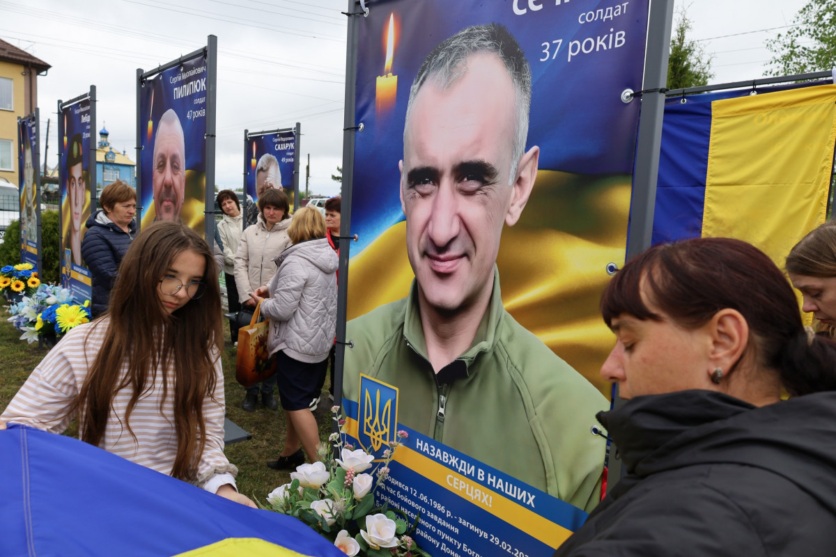 У громаді на Волині відкрили Алею пам’яті Героїв: місце, де живе вдячність і вічна слава