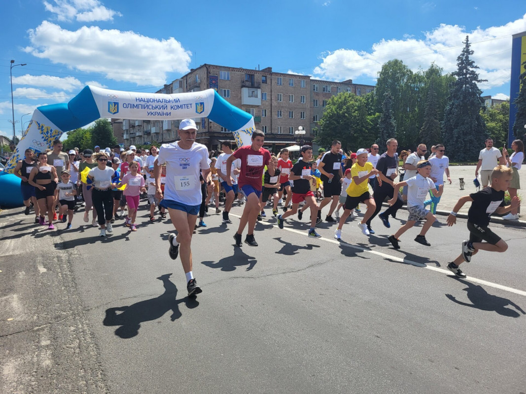 У місті на Волині відбувся забіг у памʼять про загиблих воїнів України