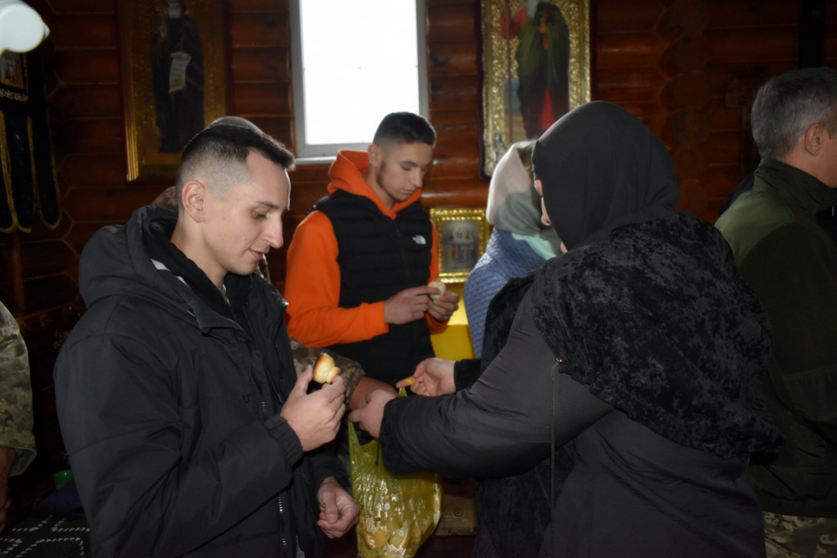 Військові, які проходять реабілітацію на Волині, відвідали святині поблизу Луцька
