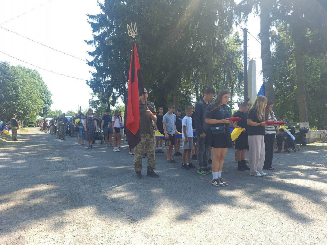 На Волині поховали Героя Богдана Рибіченка, який загинув майже рік тому