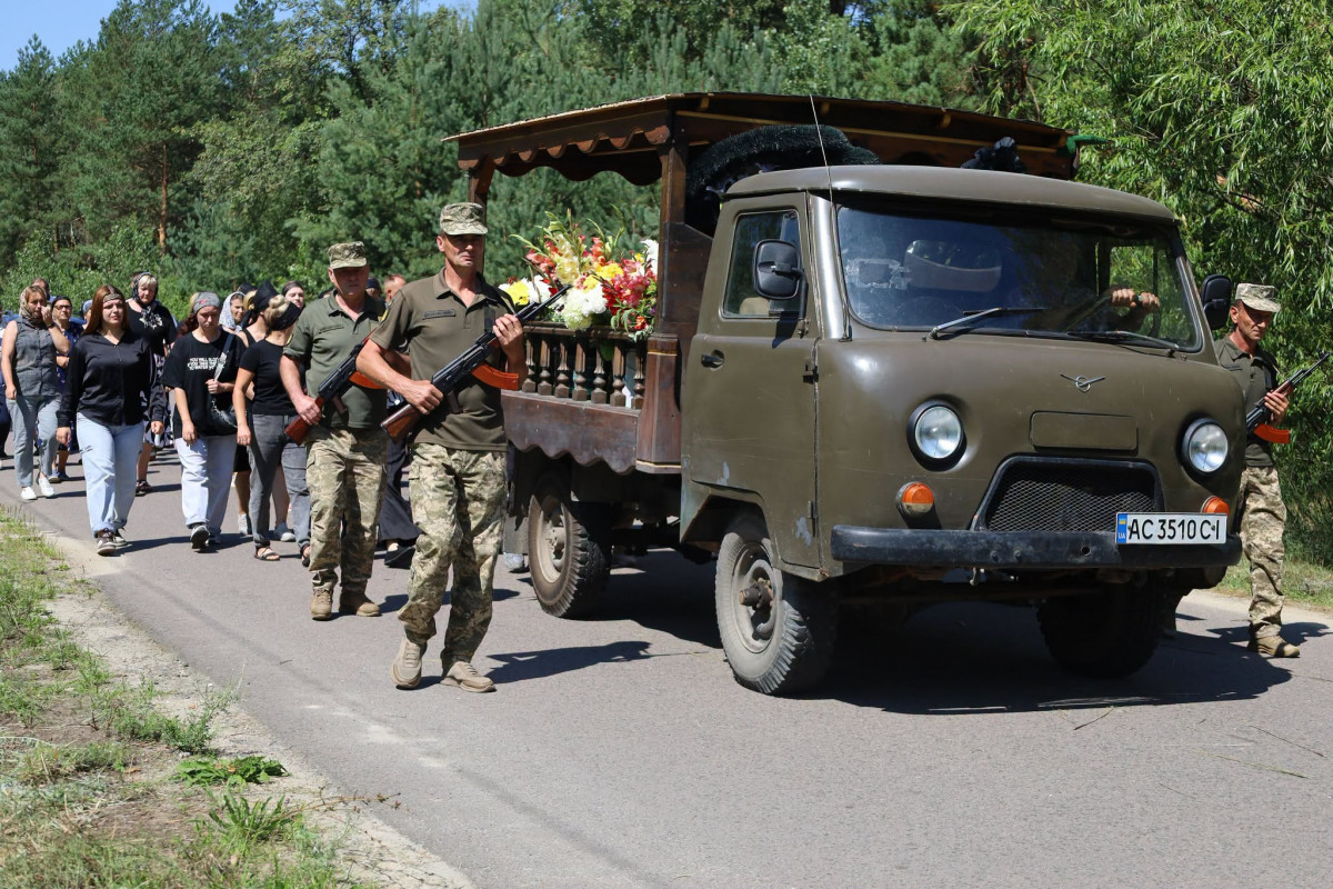 На Волині поховали полеглого Героя Сергія Конончука