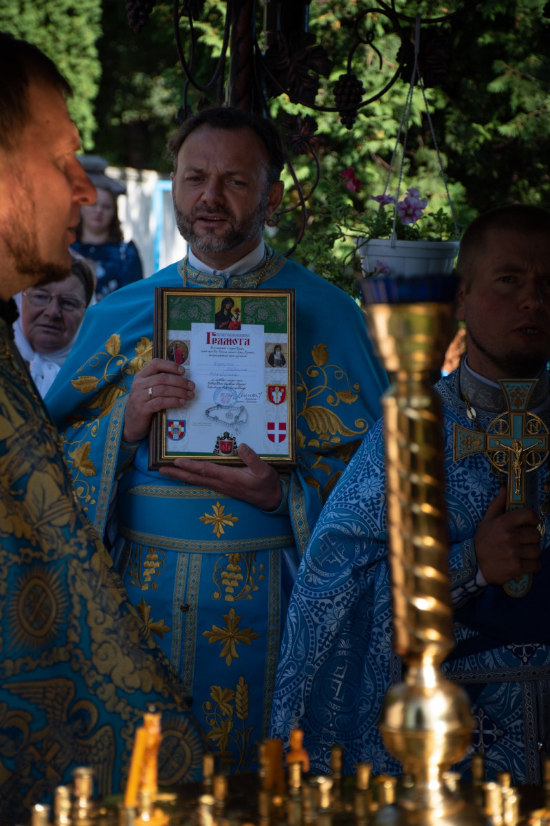 Волинські рятувальники вшанували ікону «Неопалима купина»