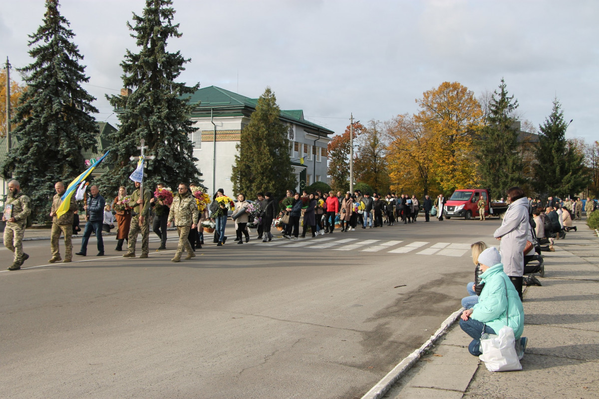 Кілька днів тому повернувся у військовий стрій: на Волині попрощалися з мужнім захисником Володимиром Євпаком