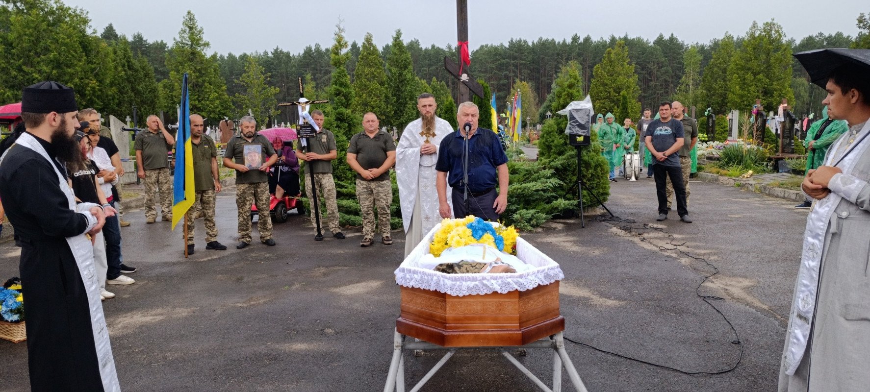 На Волині поховали військового Олександра Оксенюка, який боронив Україну на сході