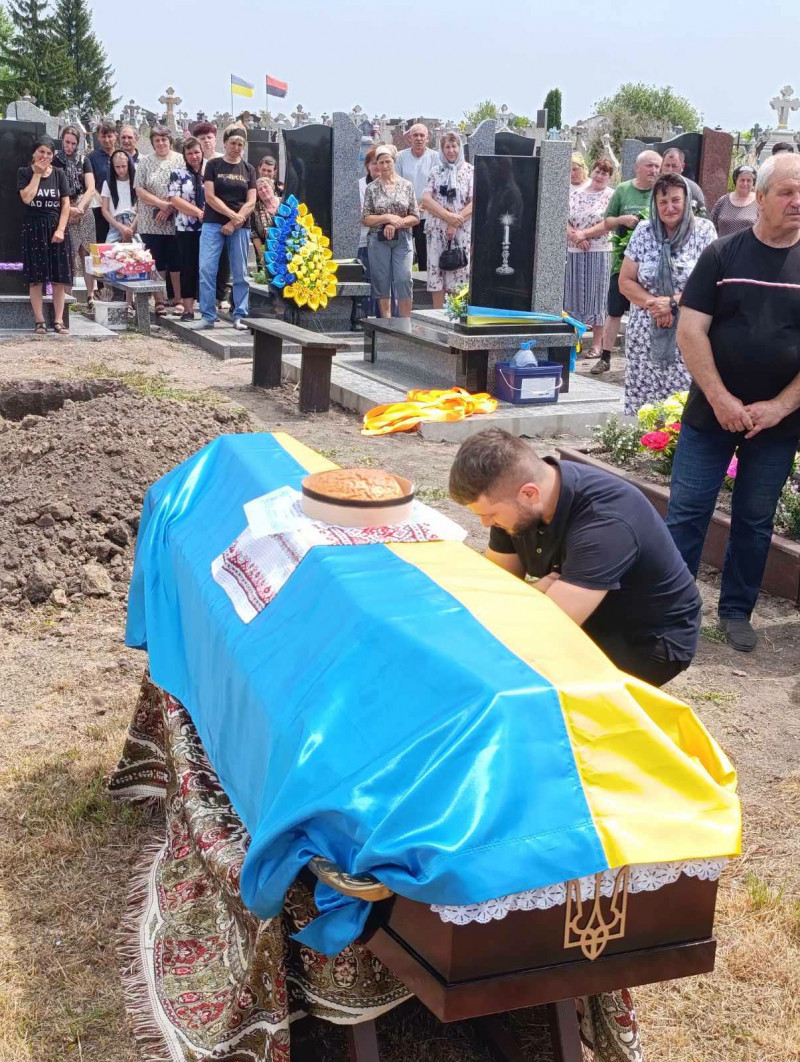 Загибель підтвердила ДНК-експертиза: на Волині поховали Героя Георгія Дячука