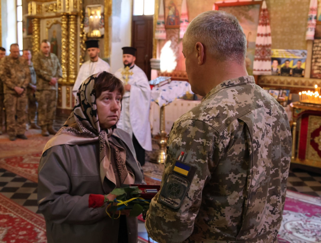 На Волині вручили посмертні нагороди родинам полеглих прикордонників