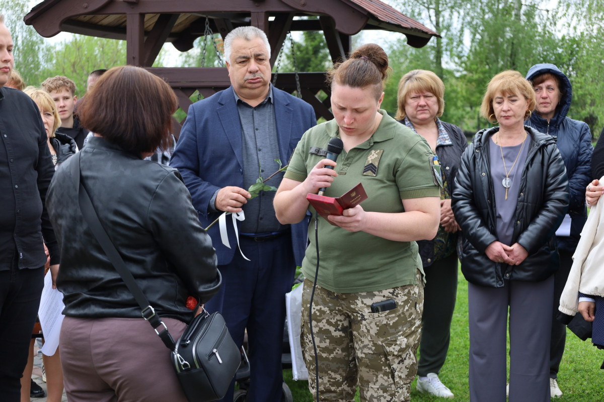 У громаді на Волині відкрили Алею пам’яті Героїв: місце, де живе вдячність і вічна слава