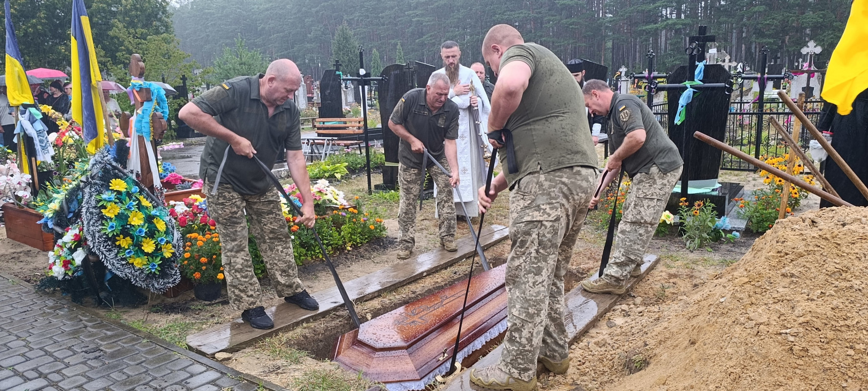 На Волині поховали військового Олександра Оксенюка, який боронив Україну на сході