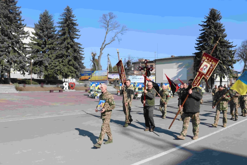 Громада на Волині провела в останню земну дорогу свого захисника Івана Шваївського