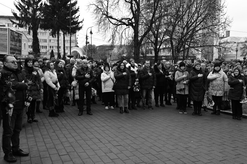 Загинув у Запорізькій області: у Луцьку попрощалися з Героєм Олександром Панькевичем