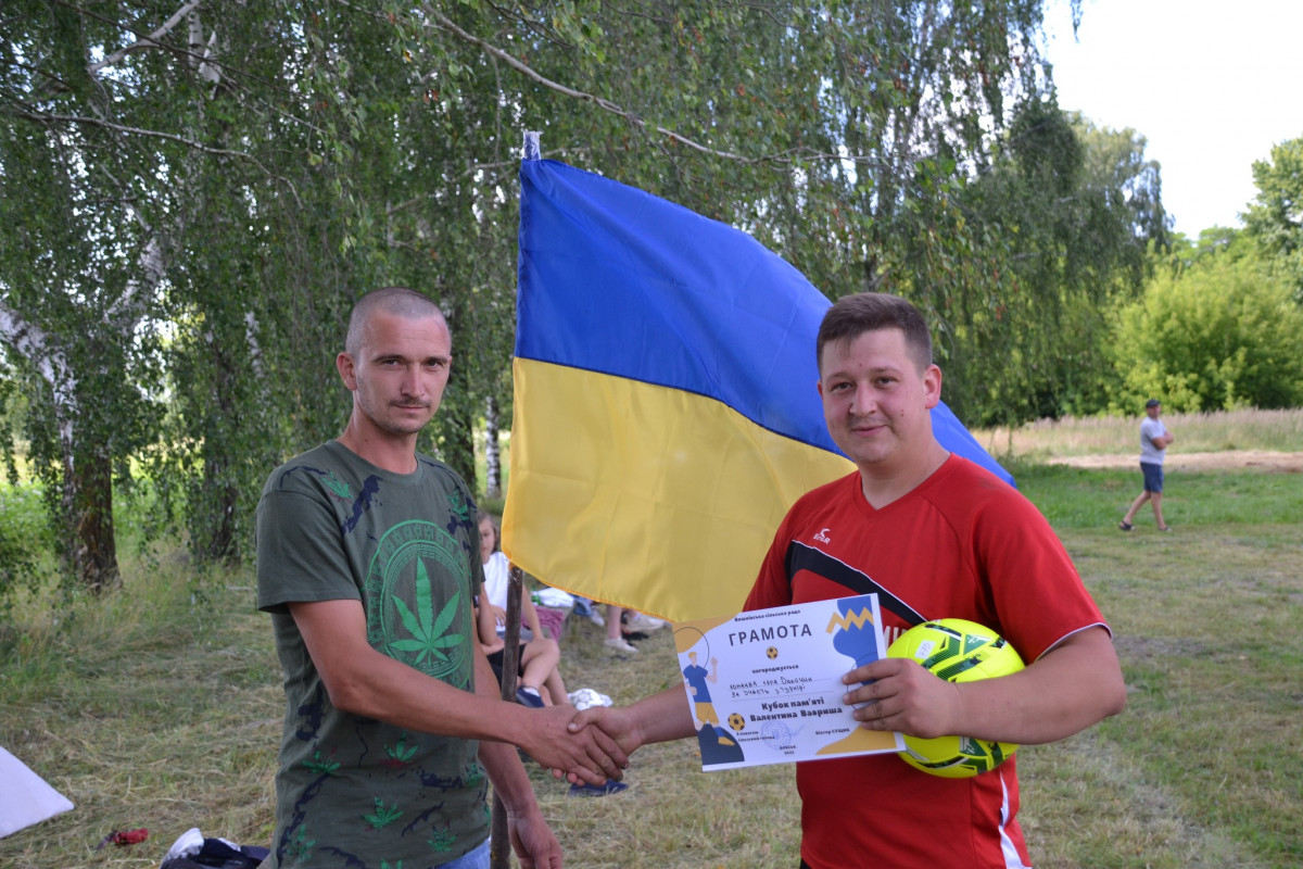 На Волині провели футбольний турнір, присвячений пам’яті полеглого воїна