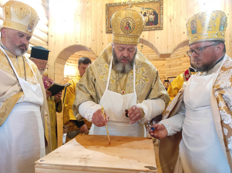 У Луцьку на території ТЦК освятили новий храм