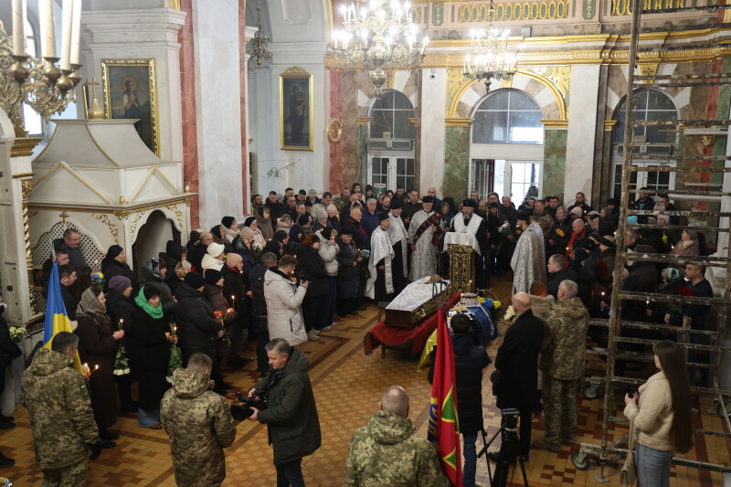 У Луцьку провели в останню путь 36-річного Героя Михайлом Миколайовичем Чернюком