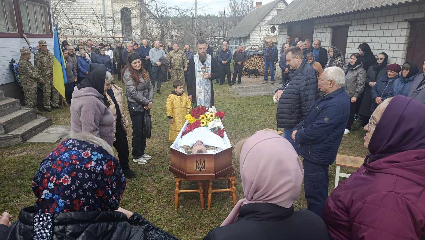 На Волині попрощалися з молодим Героєм Андрієм Горайчуком, відзначеним «Хрестом Хоробрих»